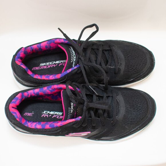 Sketchers Memory Foam Lightweight Running Sneaker Size 8.5 - Picture 3 of 6